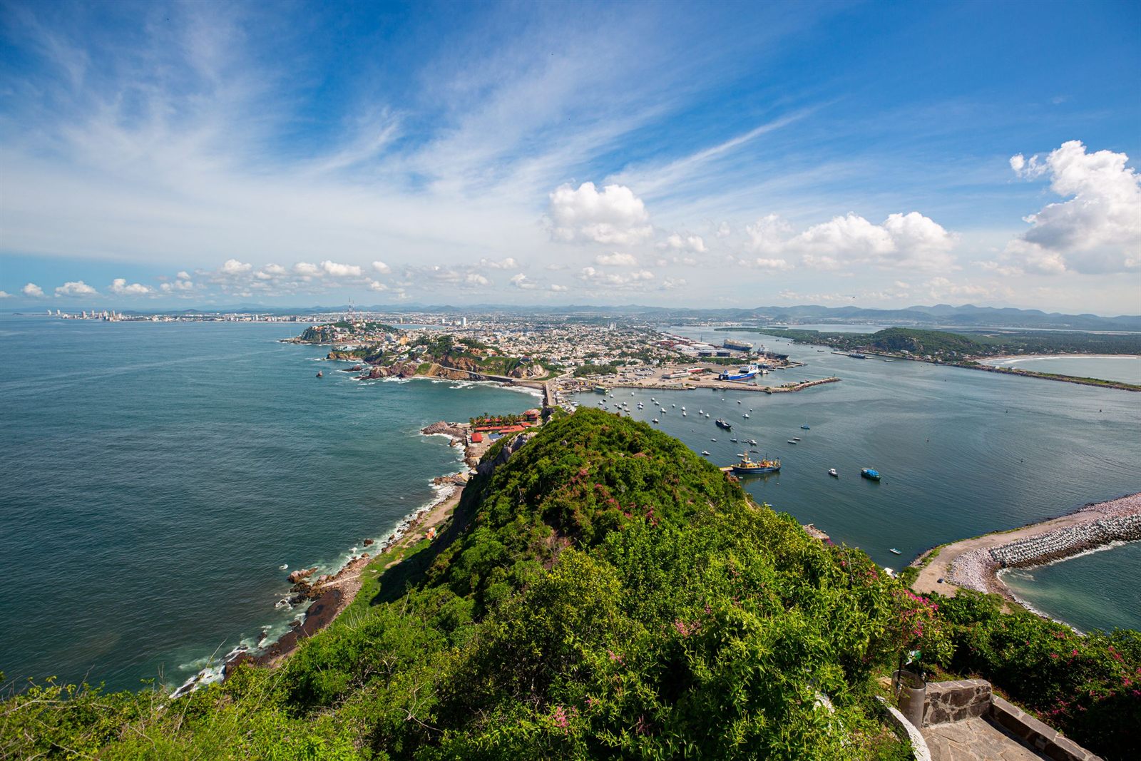 Mazatlan from above